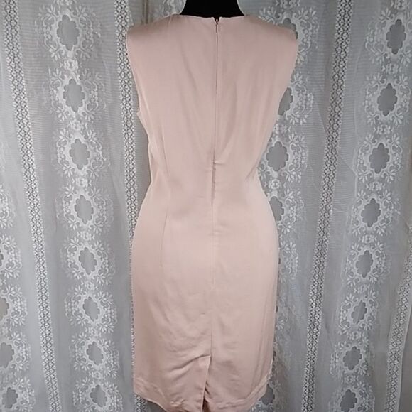 Elegant Sleeveless Land's End Direct Mirckants Pale Pink Women Regular Dress Sz8 - Picture 7 of 12